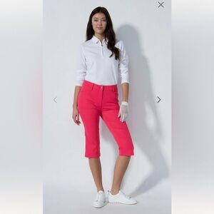 Daily‎ Sports Lyric Intense Coral Capri Pants V2 Size 6